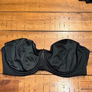 Wacoal Black Strapless Bra 36C
